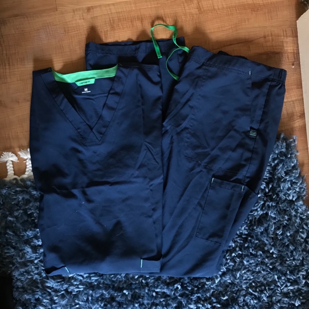 Top and Bottom Navy Carhartt